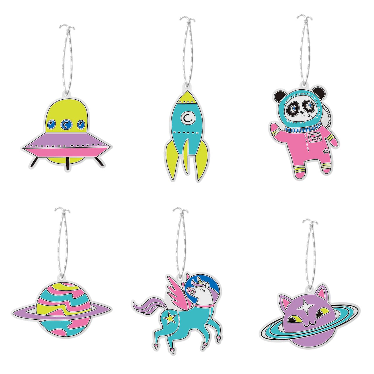 Colour Your Way Space Suncatcher Kit by Creatology™